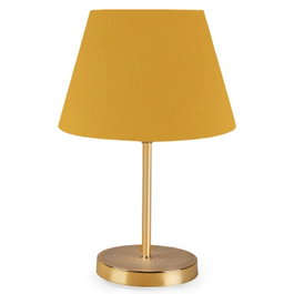 Opviq Plain Glam Lámpara de Mesa Amarilla